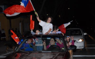 Celebración Chile campeón Copa América 2015.