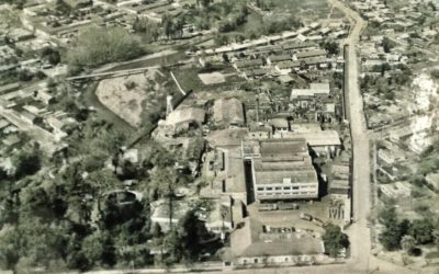 Vista aérea del antiguo recinto CCU de Talca (s.f.)
