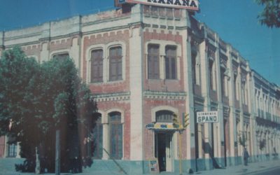 Antiguo edificio de Diario La Mañana. Año 1950
