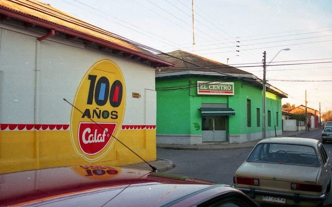Antigua fábrica Calaf y Diario el Centro de Talca, año 1997