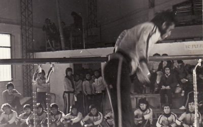 Muestra de Gimnasia en UC Talca, año 1979