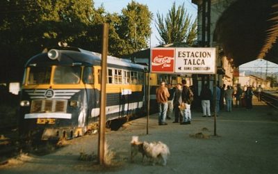 Ramal Talca-Constitución en Estación Talca, año 2000