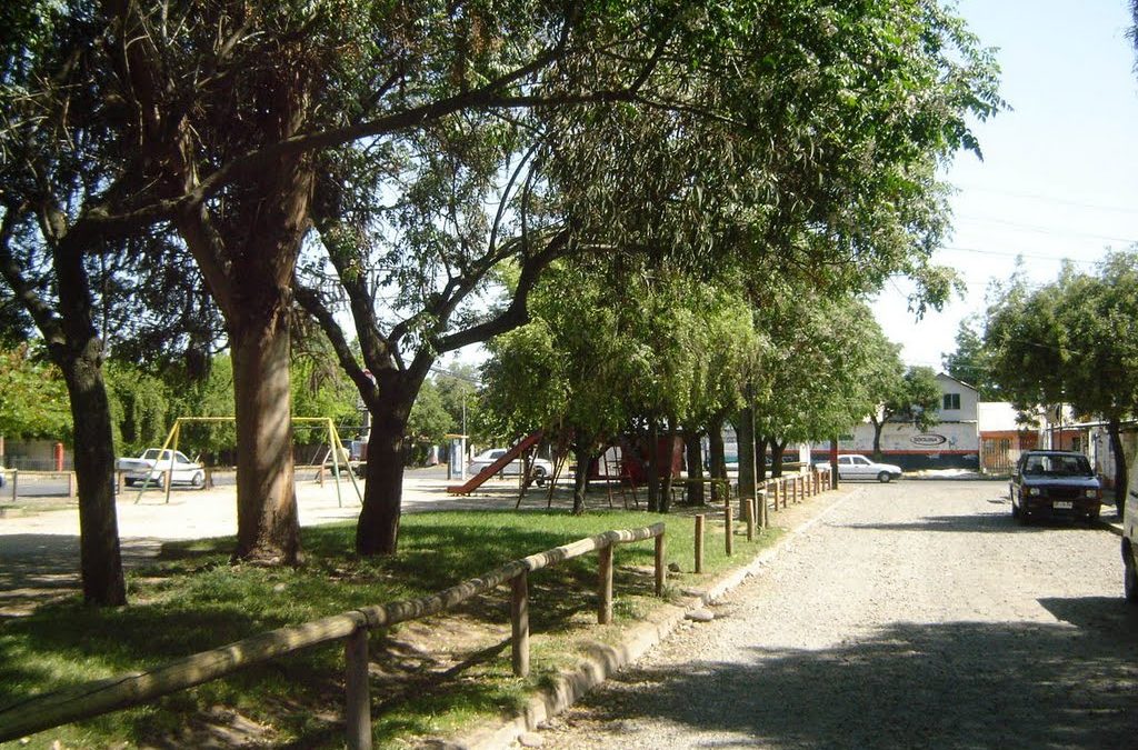 Antigua Avenida Colín, con vista desde 18 sur, año 2008.