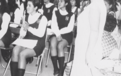 Estudiantes del Liceo Marta Donoso Espejo, año 1969