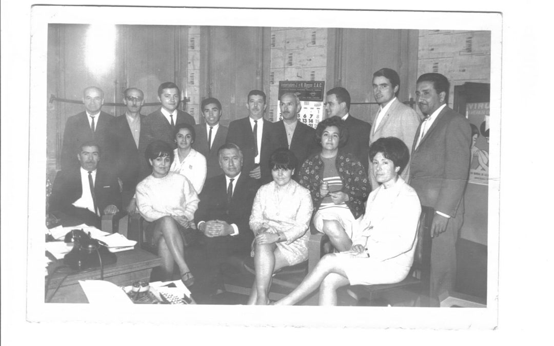 Funcionarios Deproe de Talca, año 1968