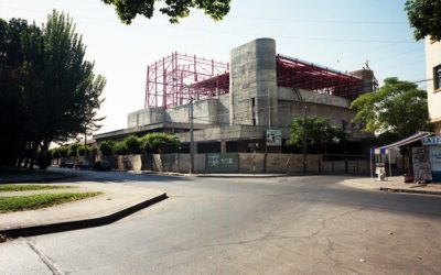 Construcción Teatro Municipal de Talca, año 1993