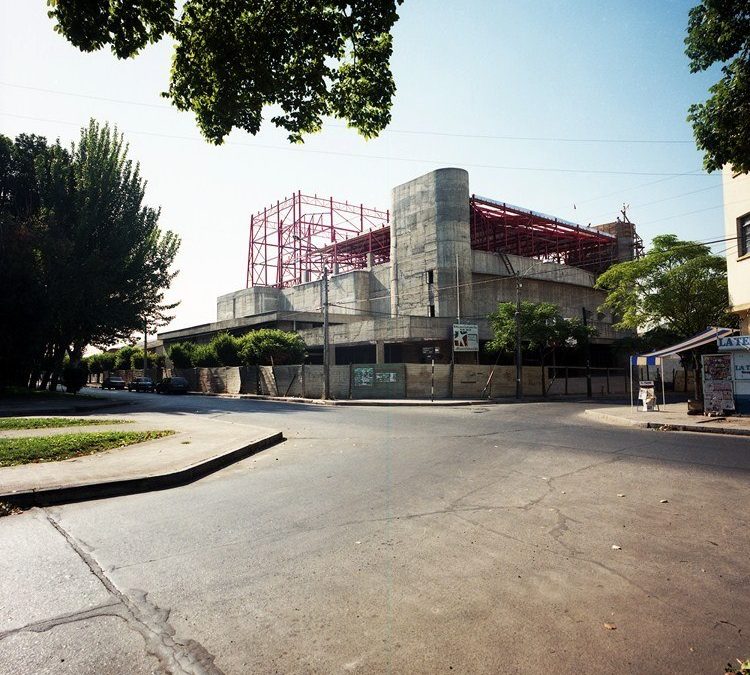 Construcción Teatro Municipal de Talca, año 1993