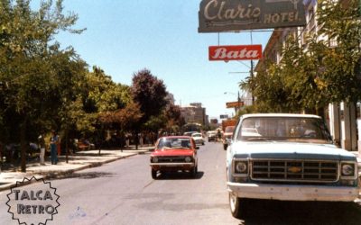 Calle 1 Sur con 3 Oriente, año 1968