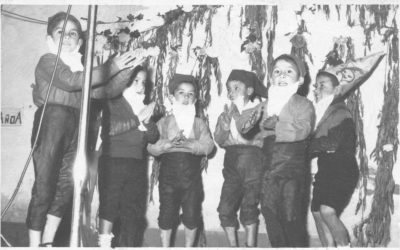 Kinder de Escuela Prosperidad de Talca, año 1956
