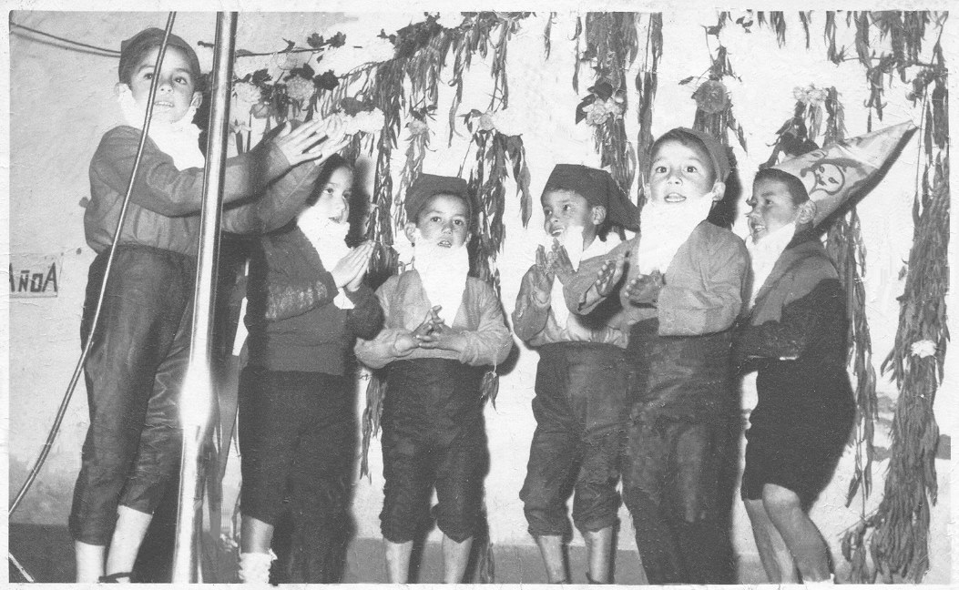 Kinder de Escuela Prosperidad de Talca, año 1956