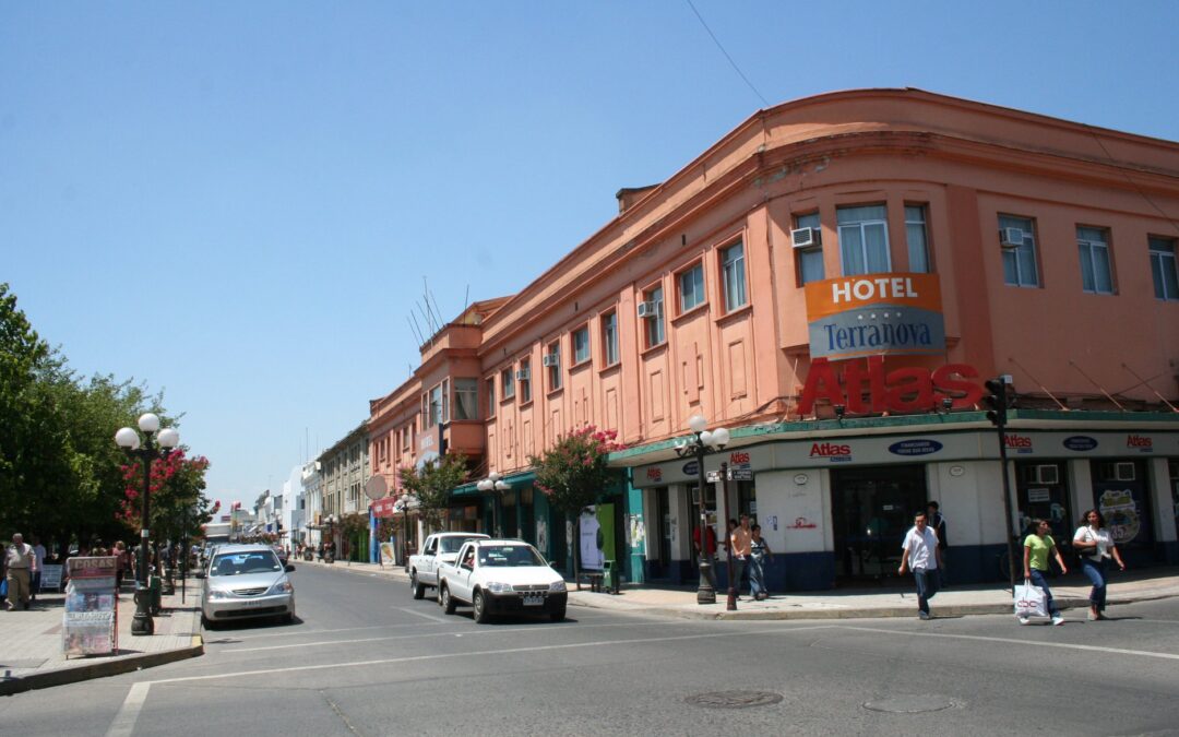 Antiguo Hotel Terranova y Tienda Atlas, año 2008