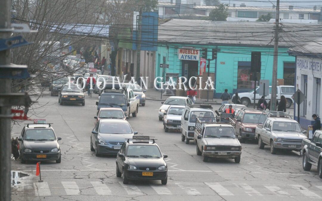 Vista a calle 11 Oriente con 1 Norte, previo al 27F