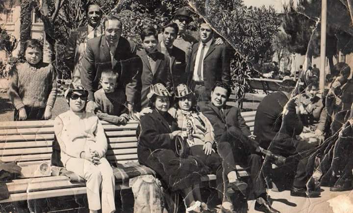 Hinchas de Rangers de Talca en Rancagua (año 1970)