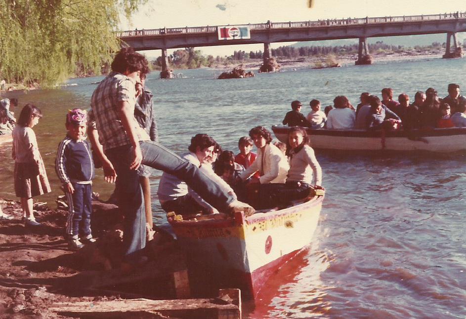 A orillas del Rio Claro, Talca, 40 años atrás para un 18 de Septiembre. Cesar Arellano Opazo 4