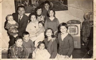 Familia Astaburuaga Gálvez de Talca, año 1966