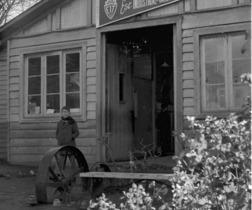 Ingreso de la Escuela Industrial de Talca, invierno de 1970